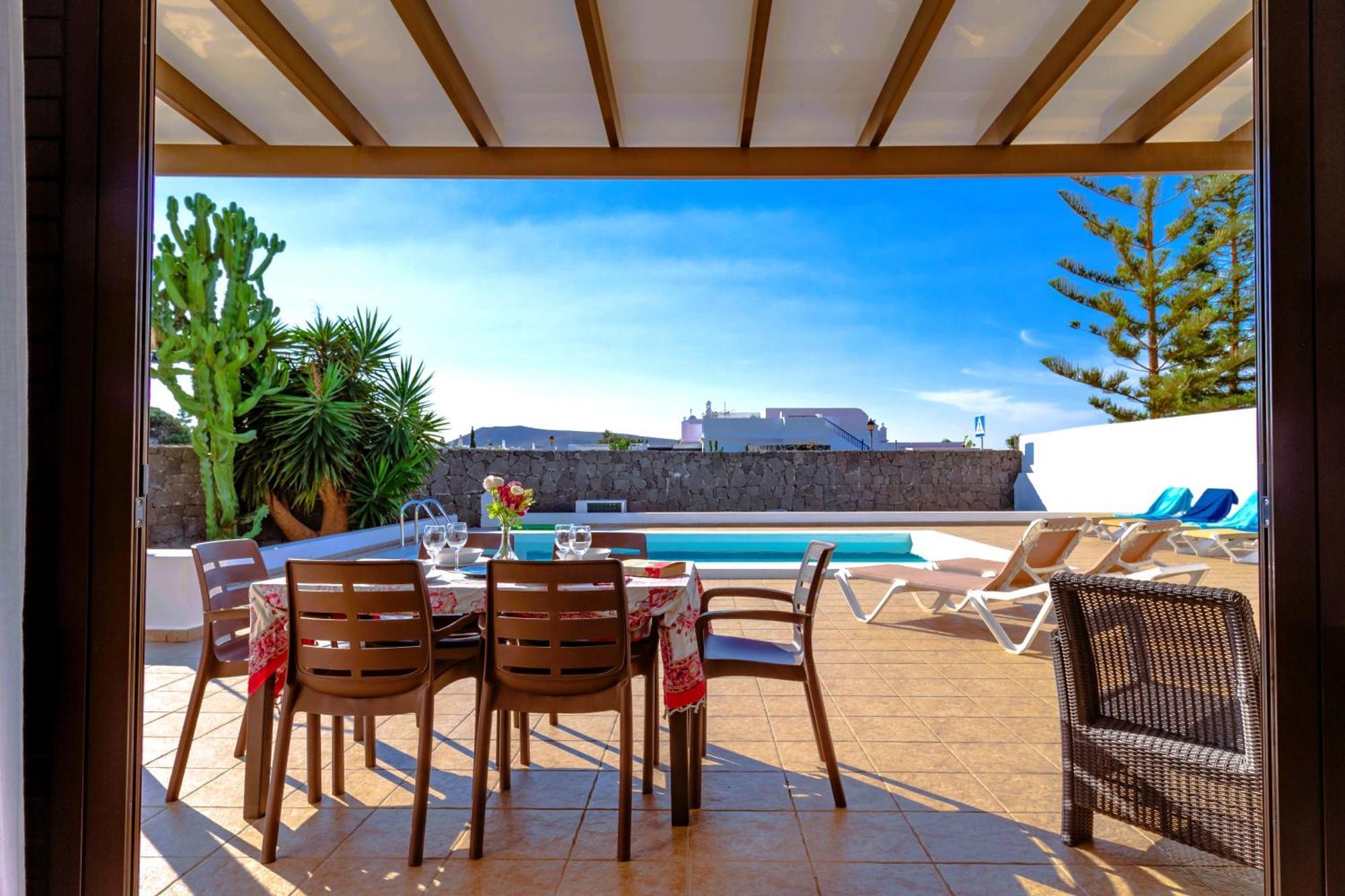 Villa Maria En Playa Blanca Ngoại thất bức ảnh